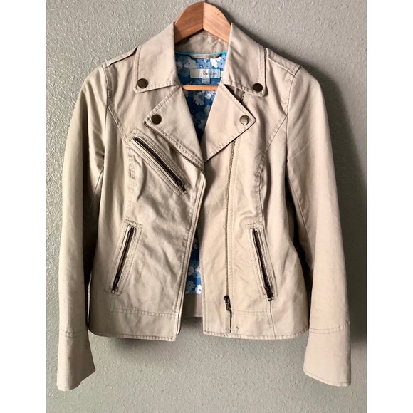 Boden Jackets & Blazers - Boden Khaki Motor Jacket